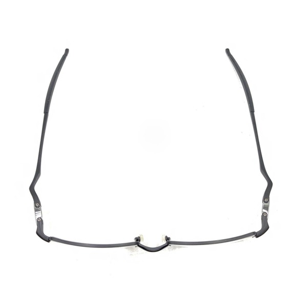 Oakley Drill Bit 0.5 OX3143-0753 Matte Black Half Eyeglasses Frames 53-18 136 - Picture 3 of 12